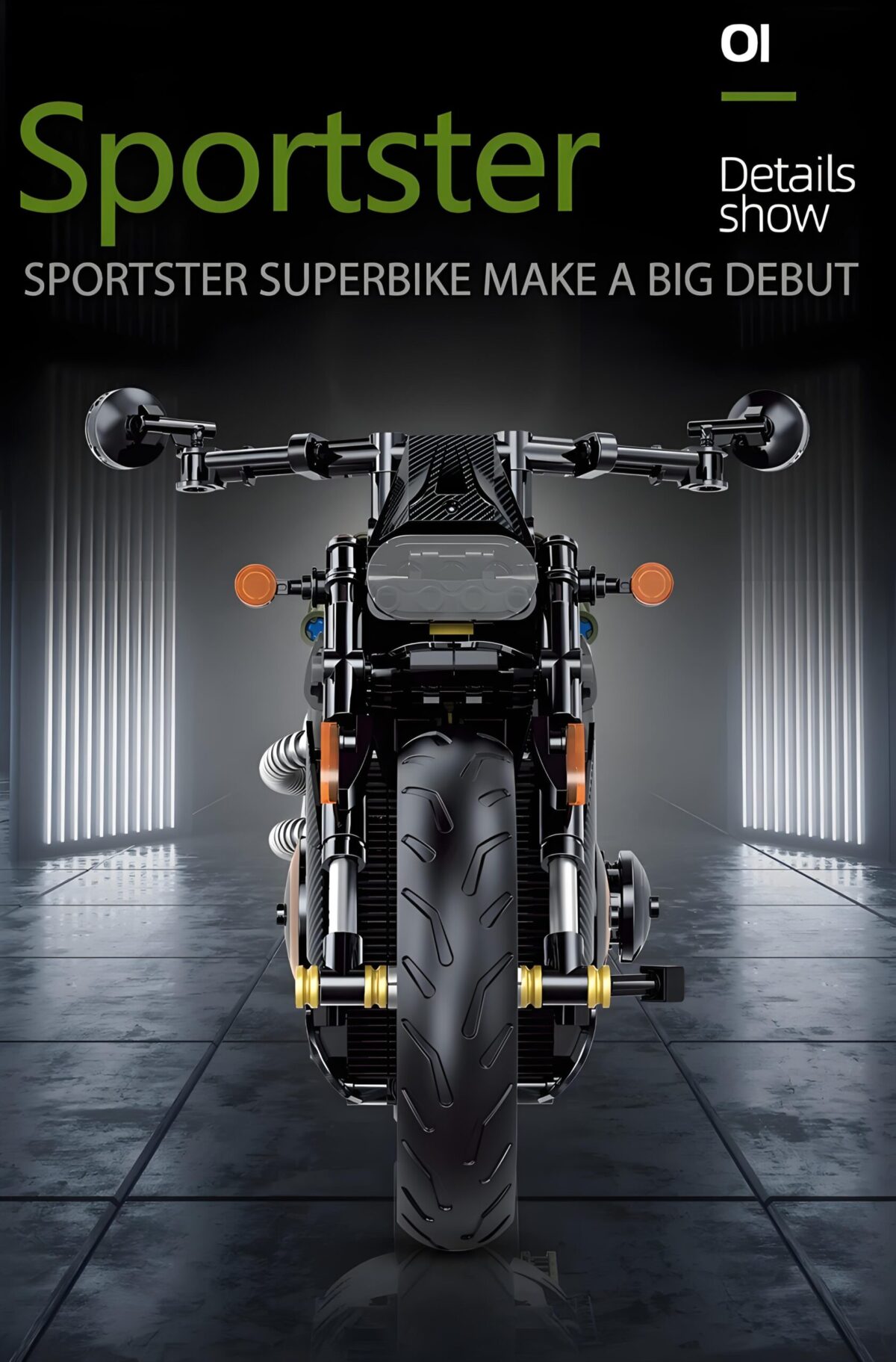 SG60514 1:8  The Sportsters From States 634PCS - Image 5