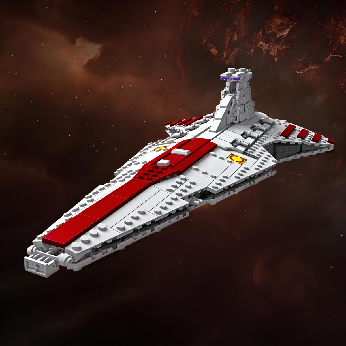 JIESTAR 67106 The Venator-class Open-frame Destroyer  960PCS - Image 3