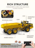 MK17010 The RC Engineering Series Dump Truck  1888PCS - Image 7