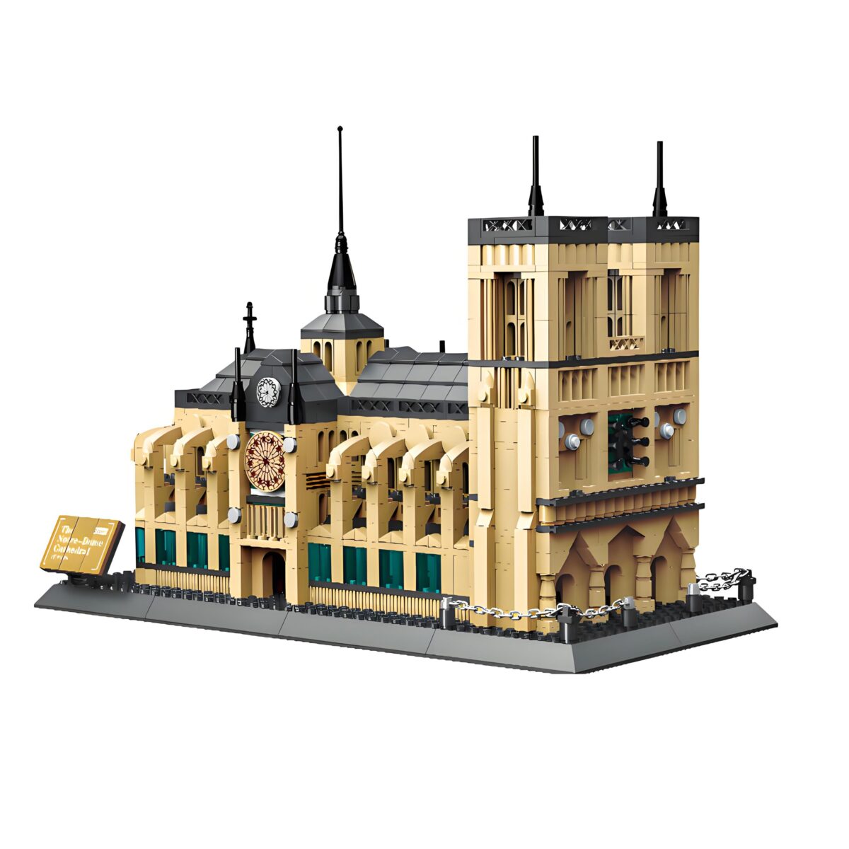 WG5210  The Notre-Dame de Paris Minibrick 1380PCS - Image 1