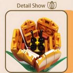 MK24013  The Flower World:Tulip   132PCS - Image 4
