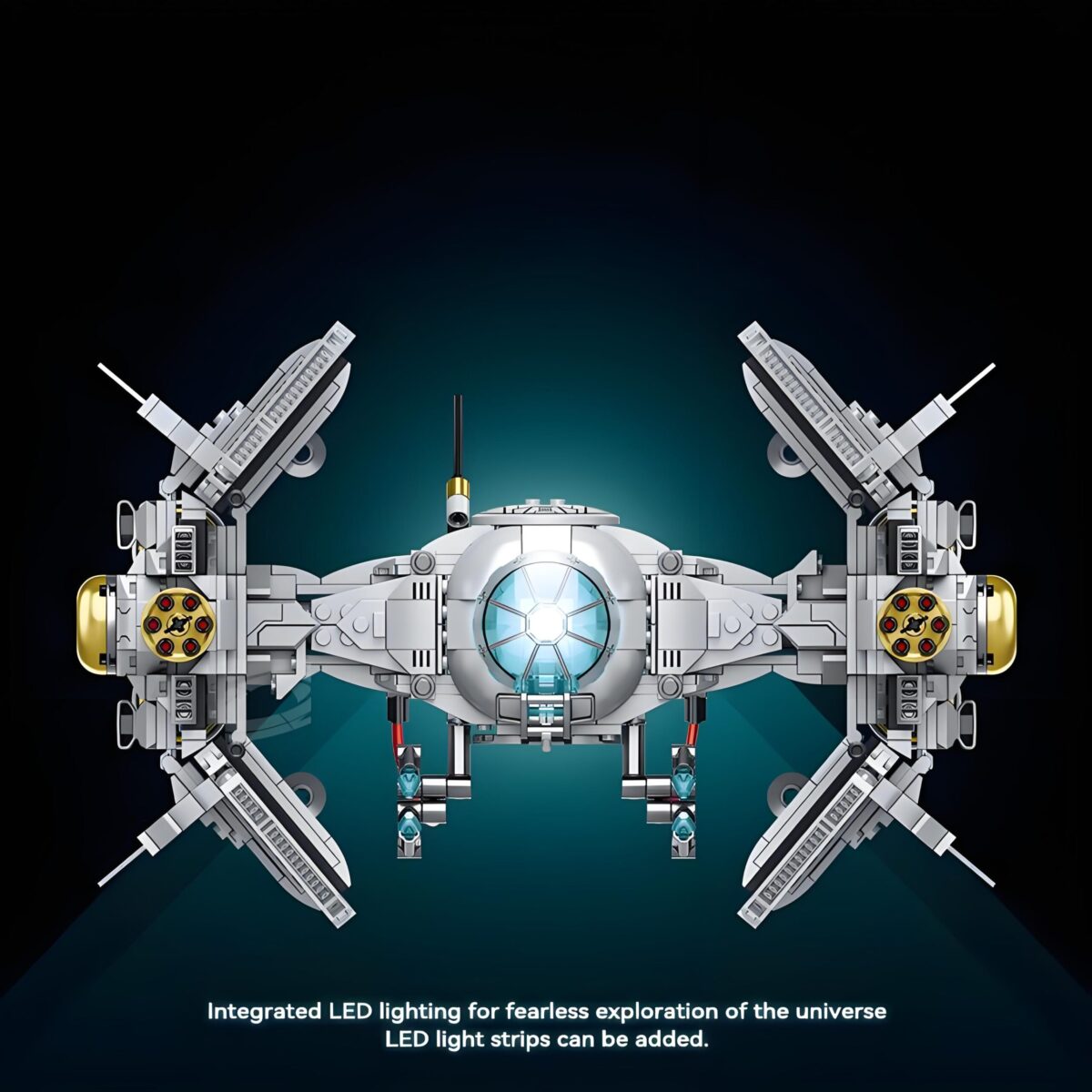 ZAPE 98001 TIE Interceptor  1109PCS - Image 4
