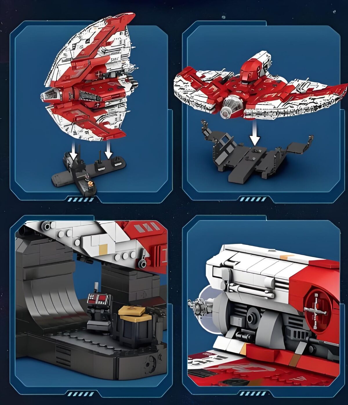 Reobrix 99006 The Ahsoka's T-6 Shuttle 5749PCS - Image 6