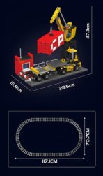 Mould King MK12027 The EMD SD40-2 Diesel Locomotive 2192PCS - Image 8