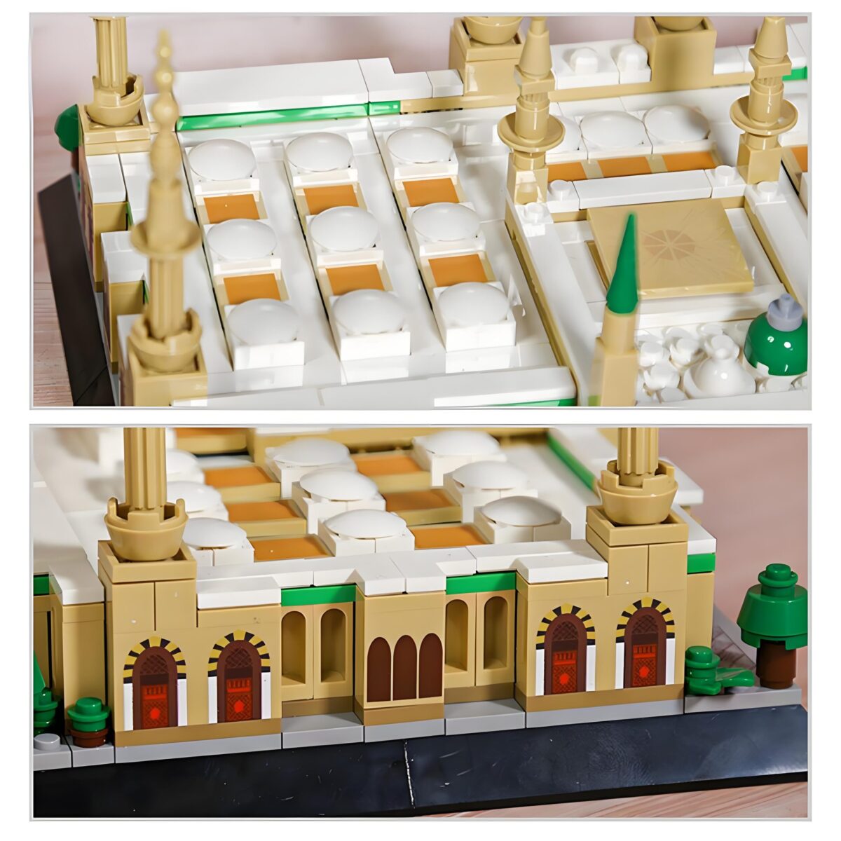 WG4228 The Prophet's Mosque Minibrick 594PCS - Image 4