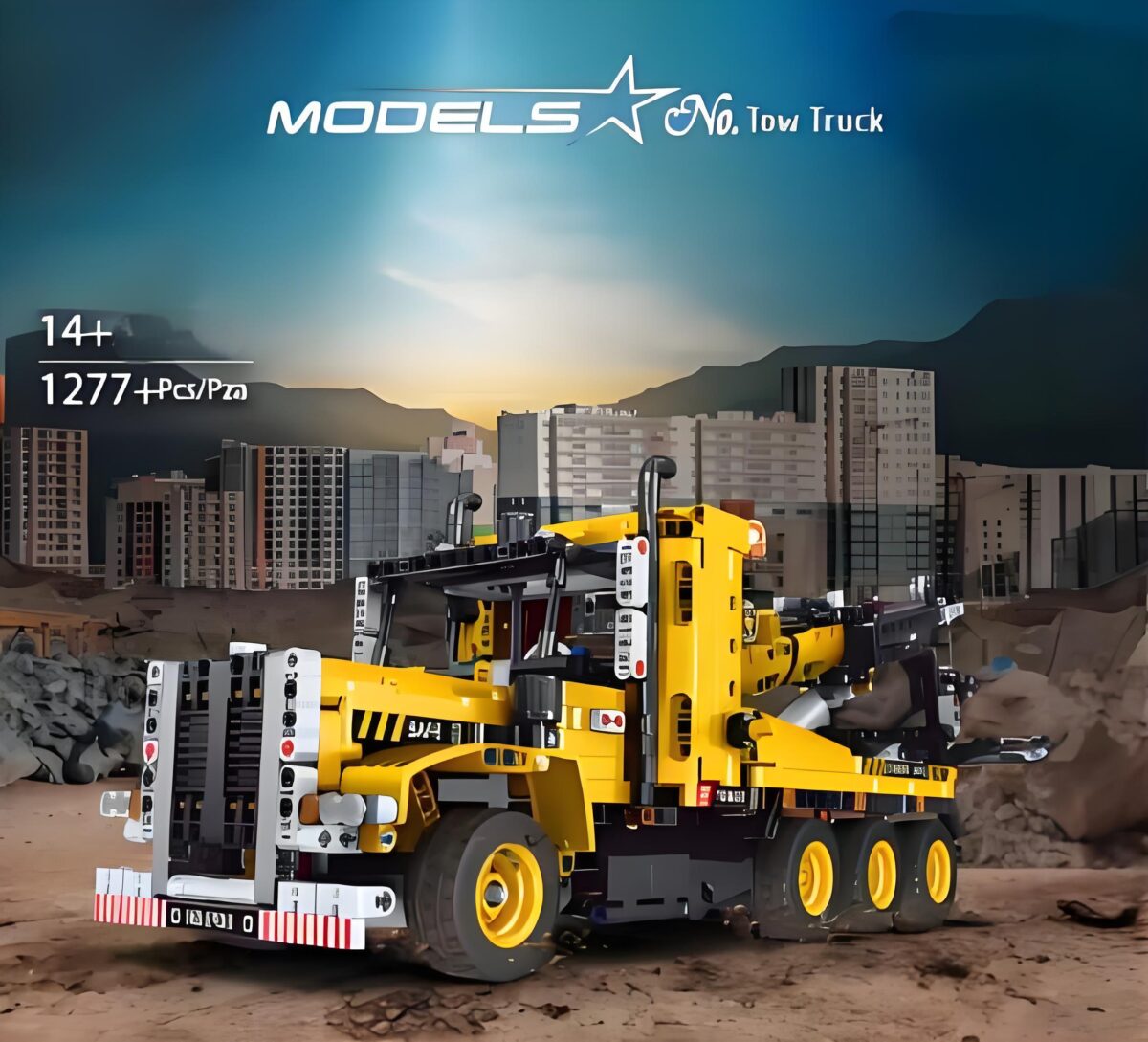 MK17011 The Tow Truck   1250PCS - Image 2