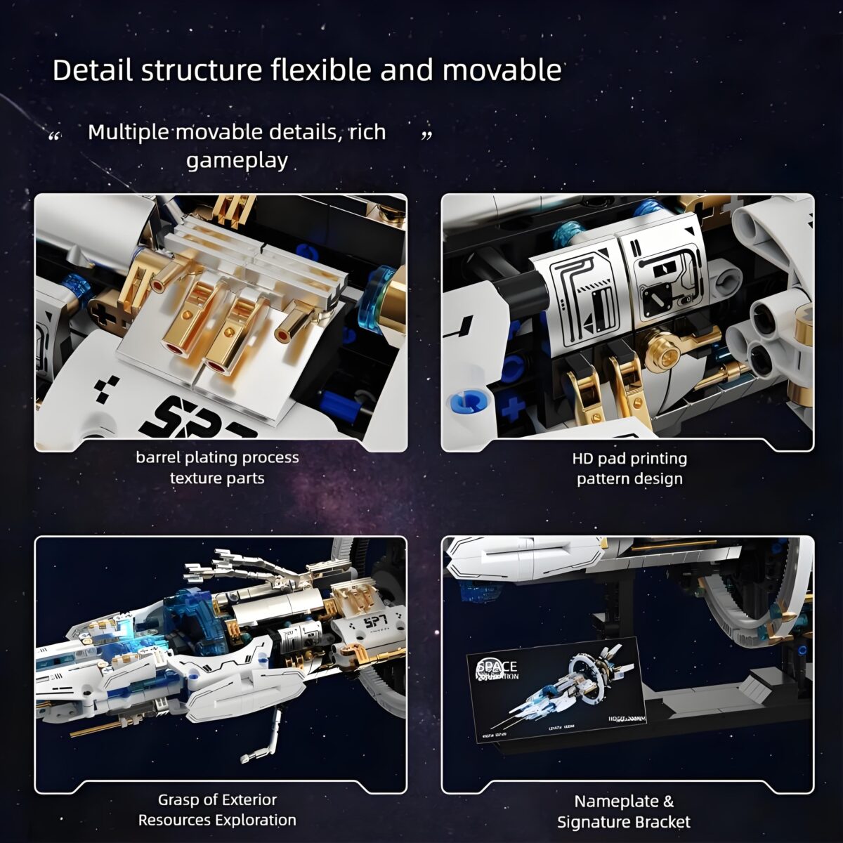 T2015 The Space Explorer Ship  1298PCS - Image 5