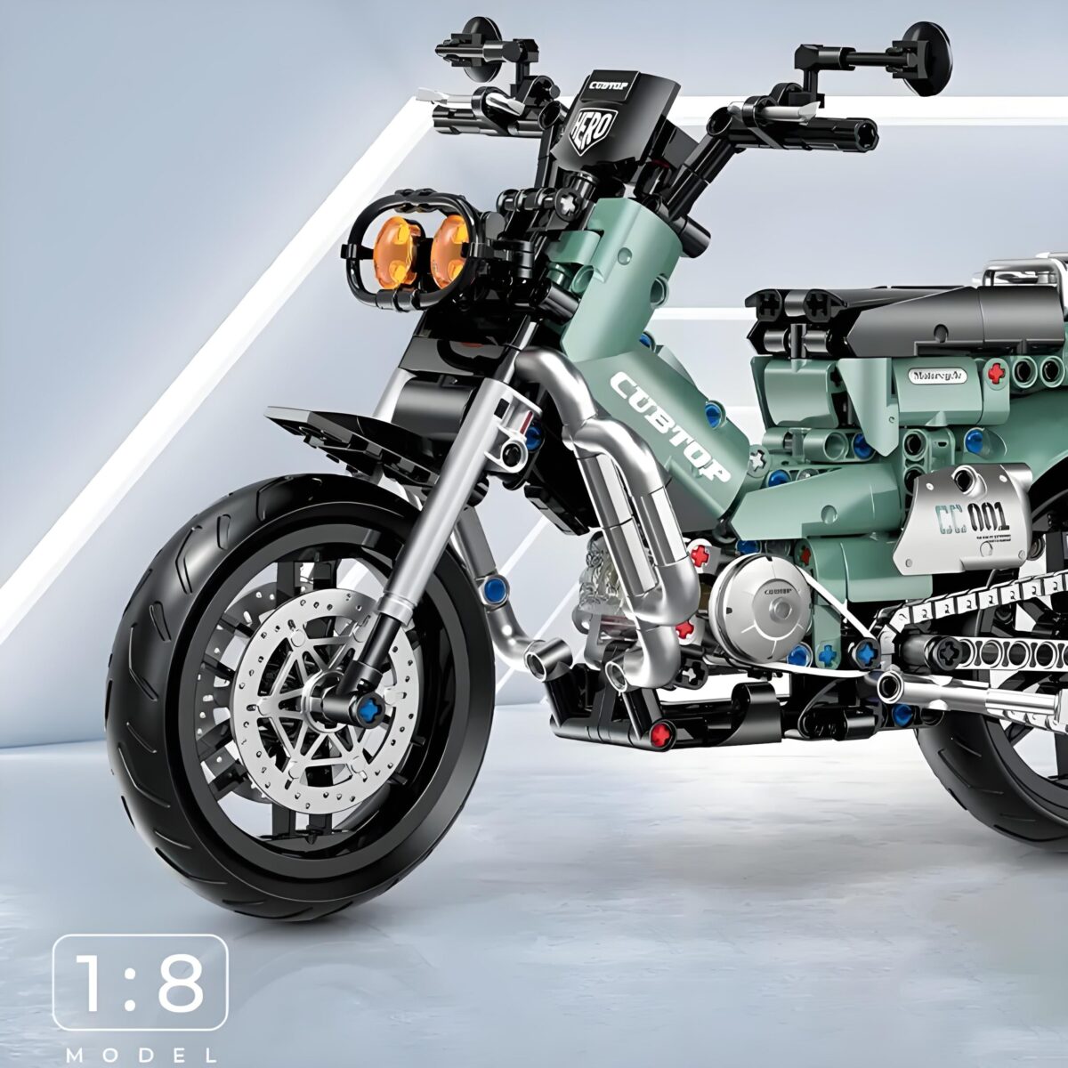 SG60527 1:8  The Super Cub From Japan 628PCS - Image 4
