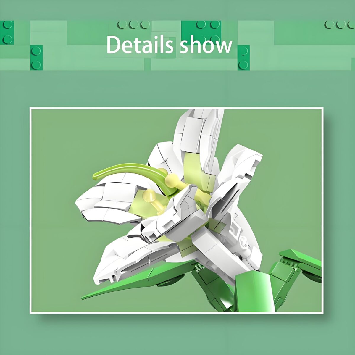 MK24001 The Flower World:Lily  178PCS - Image 3