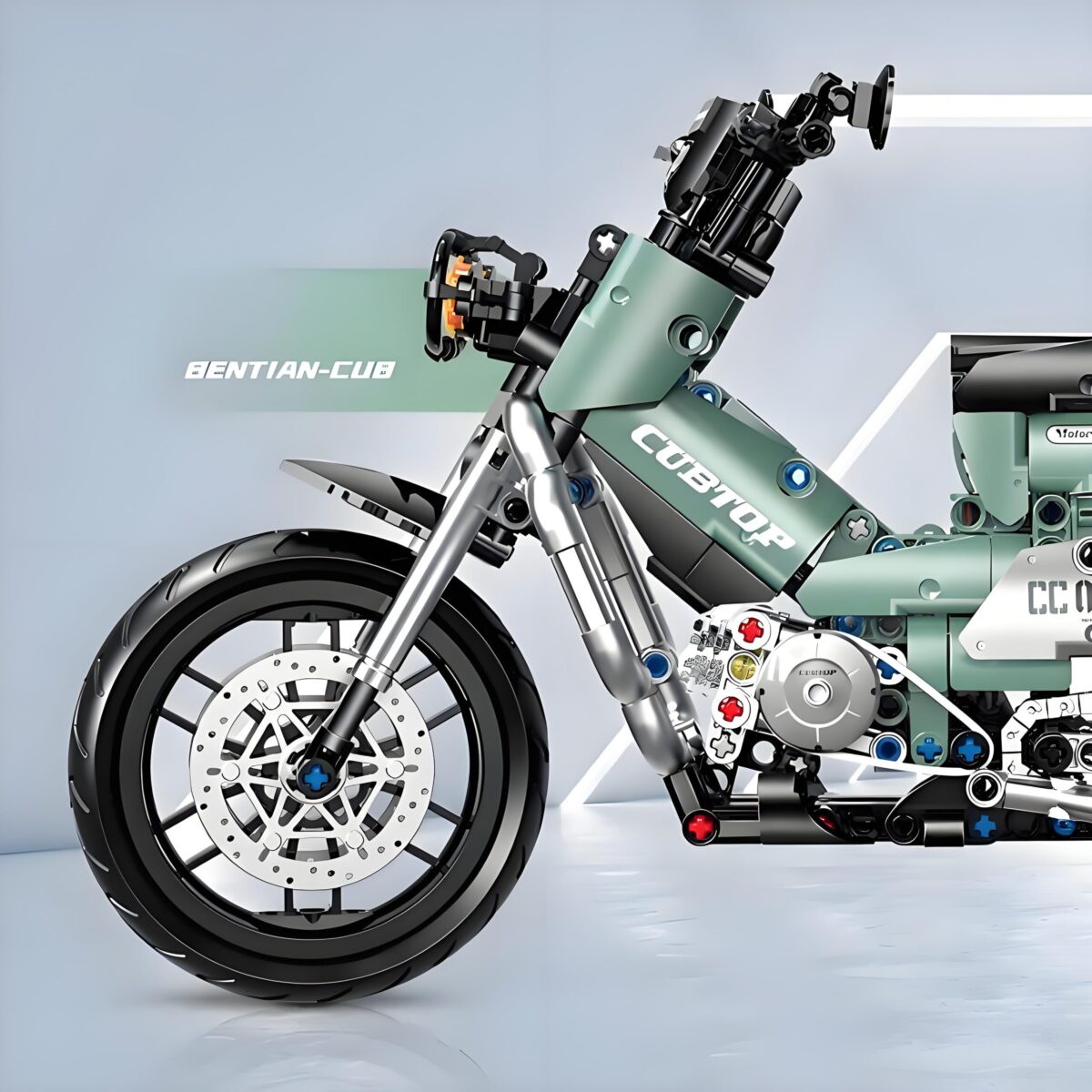 SG60527 1:8  The Super Cub From Japan 628PCS - Image 5
