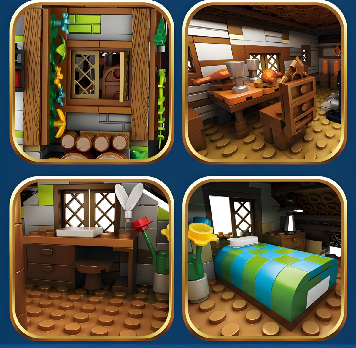 Reo 66045 The Medieval watermill  1873PCS - Image 5