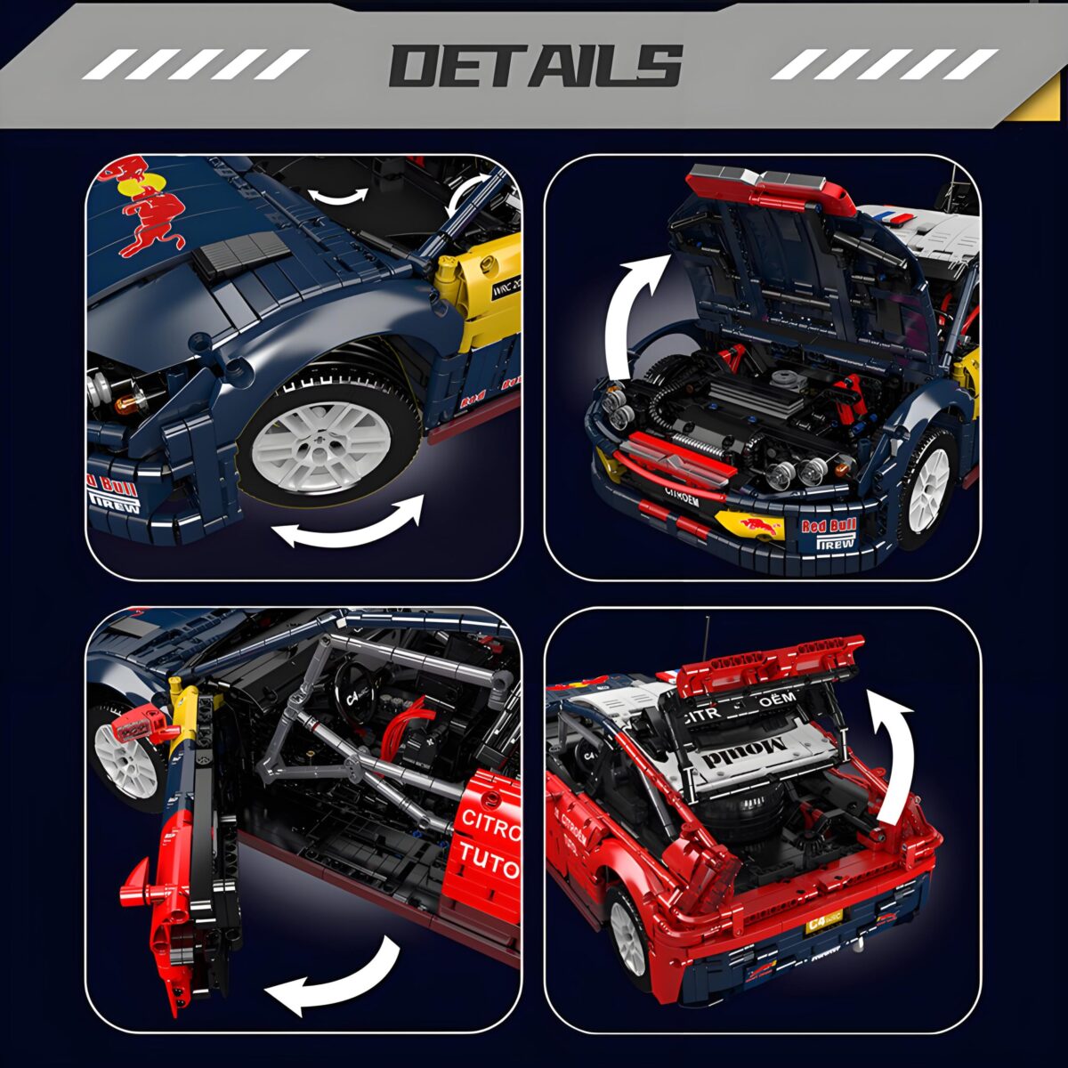 MK 13187 The 2008 Citroen C4 WRC  4606PCS - Image 4