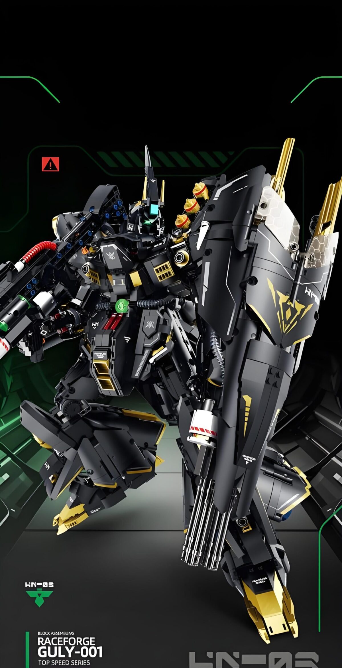 GL 80506 The Gundam Dark Sinanju  3908PCS - Image 2
