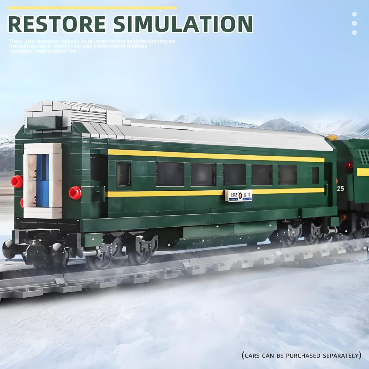 Mould King MK12001 The NJ2 Diesel Locomotives  2086PCS - Image 2