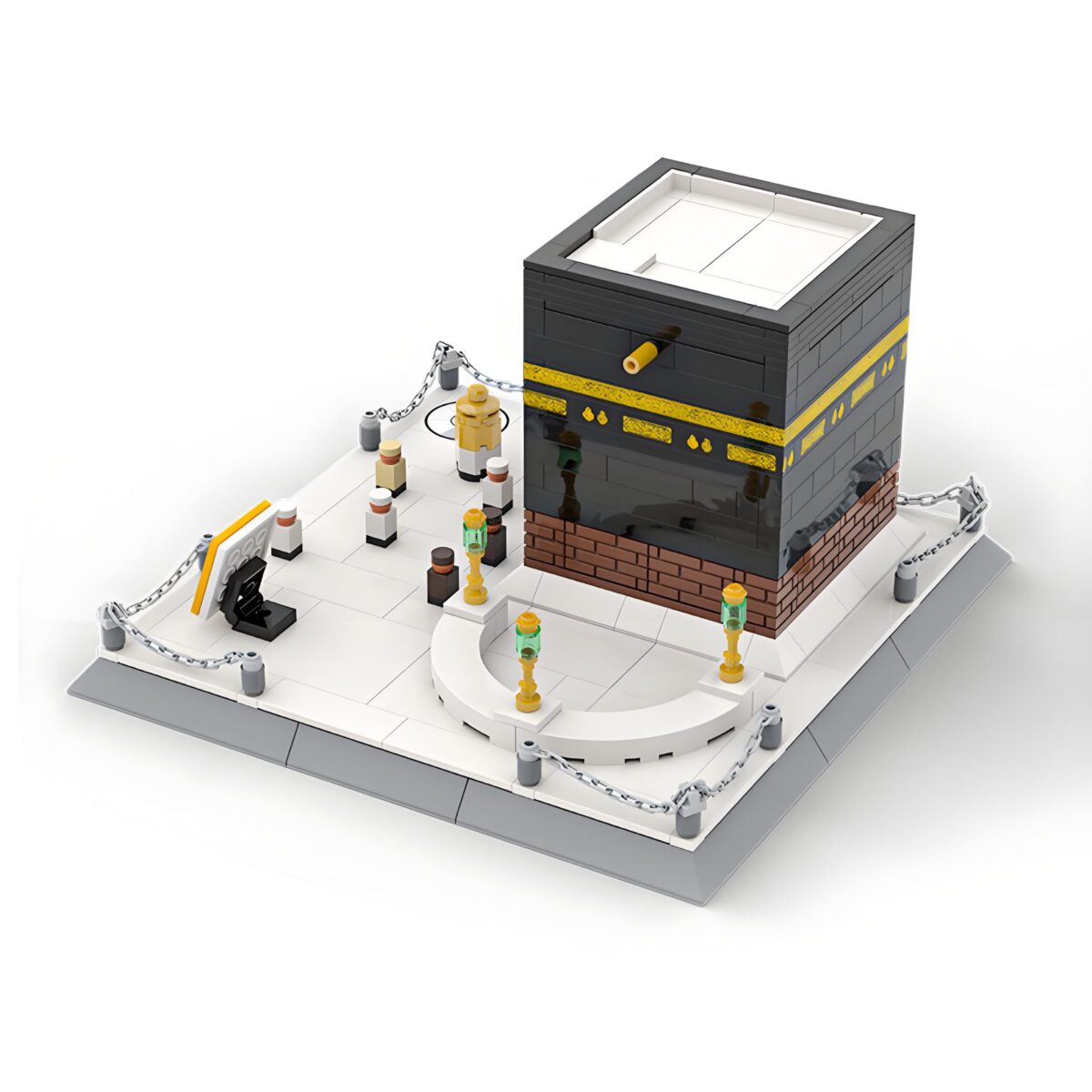 WG4226 The Mosque Kaaba of Mecca Minibrick 446PCS - Image 6