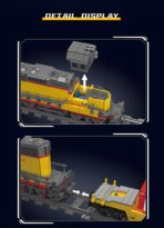 Mould King MK12027 The EMD SD40-2 Diesel Locomotive 2192PCS - Image 6