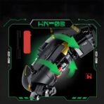 GL 80506 The Gundam Dark Sinanju  3908PCS - Image 4
