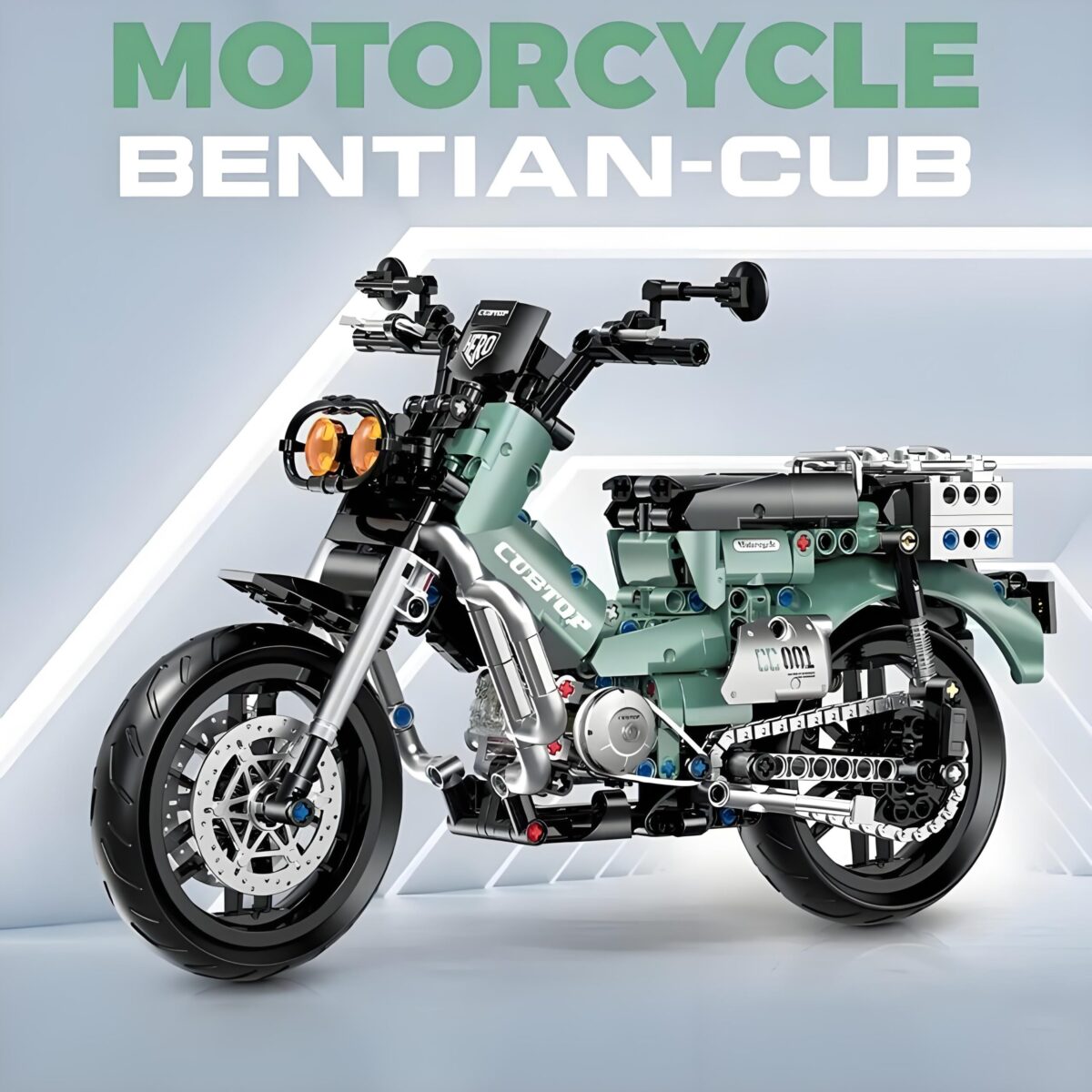SG60527 1:8  The Super Cub From Japan 628PCS - Image 2