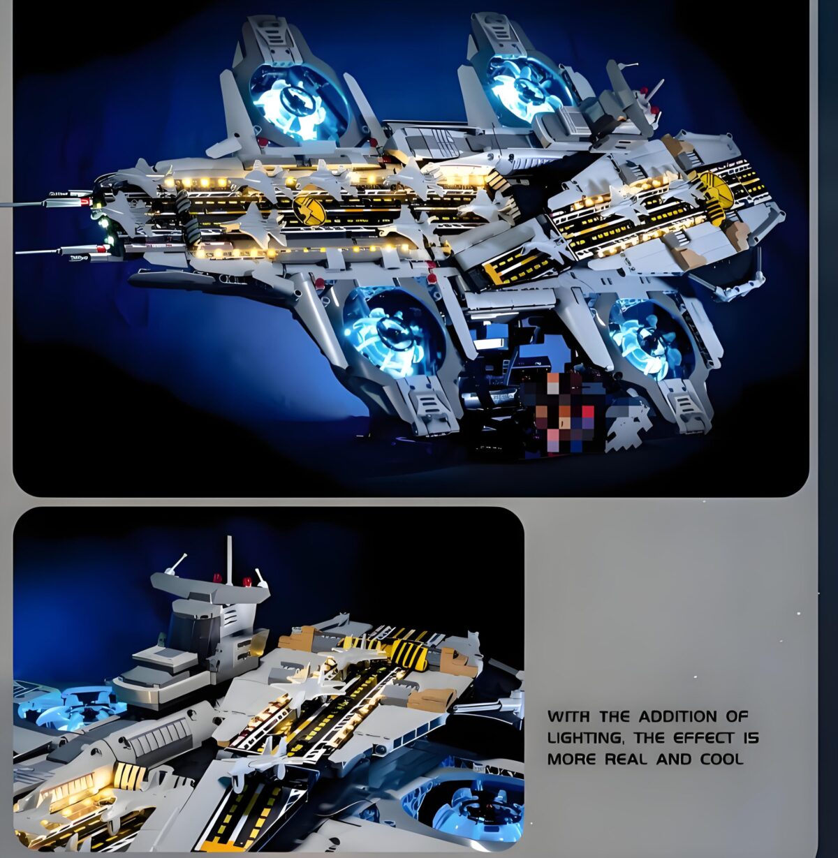 K10218 The Leaguer Heroes Helicarrier 3385PCS - Image 5