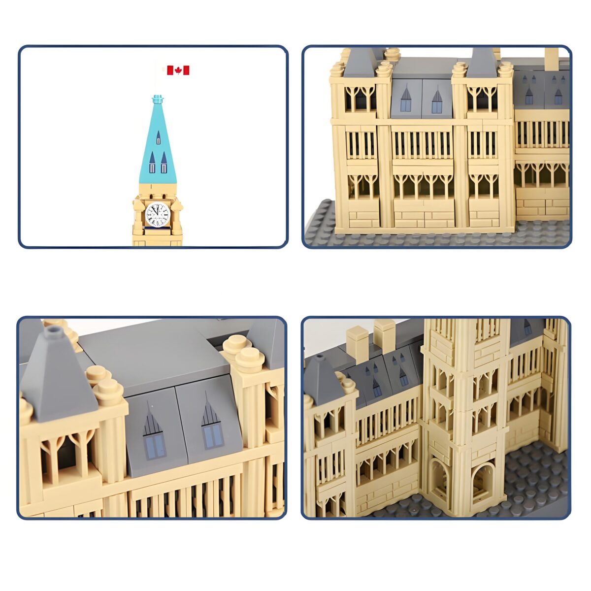 WG4221 The Parliament Building Minibrick 608PCS - Image 3