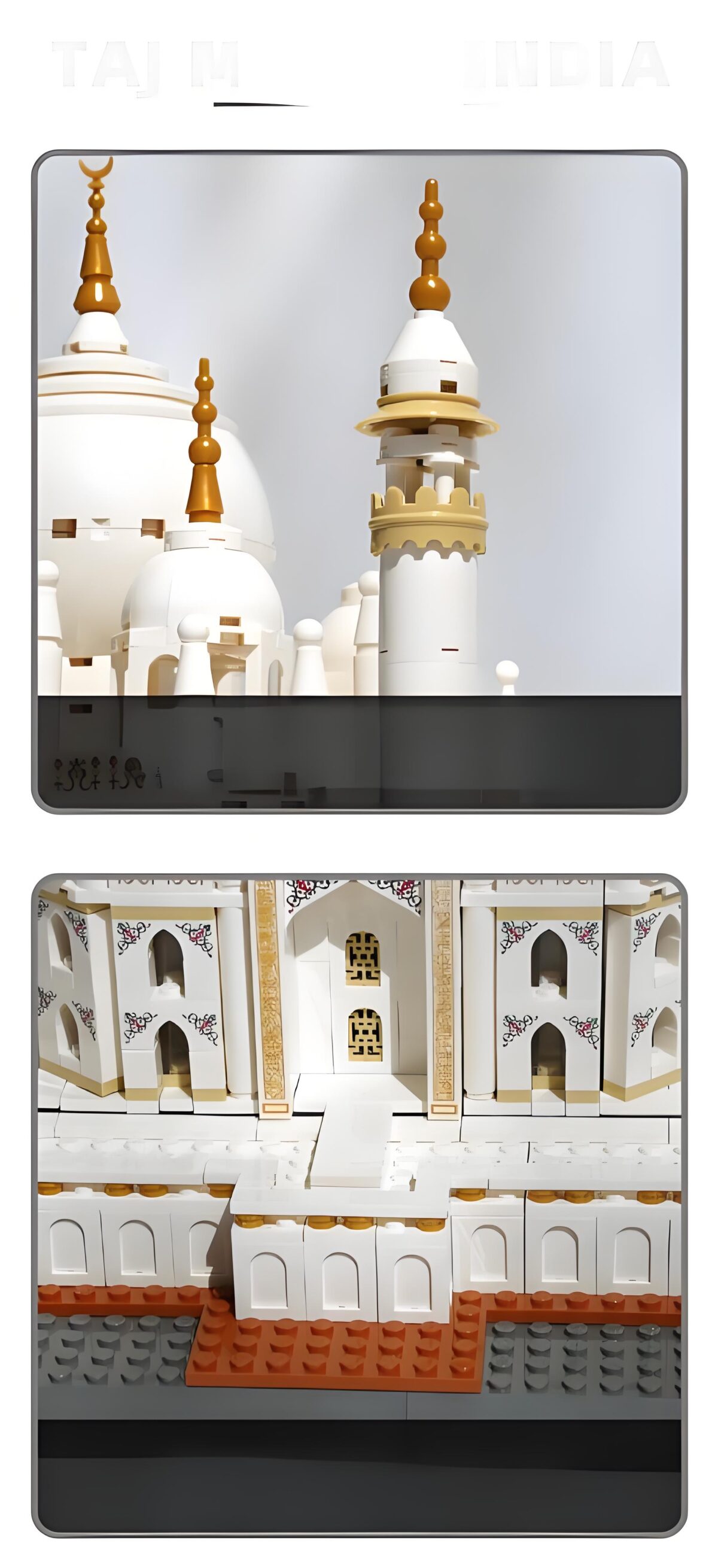WG5211 The TAJ MAHAL of AGRA Minibrick 1505PCS - Image 6
