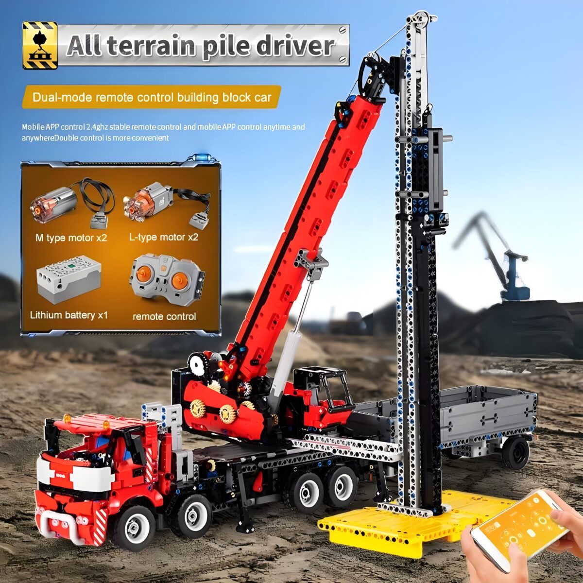 MK17003 The All Terrain Piling Platform  2828PCS - Image 2