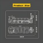 MK17050 The Actros Self-Loading Crane  4012PCS - Image 7