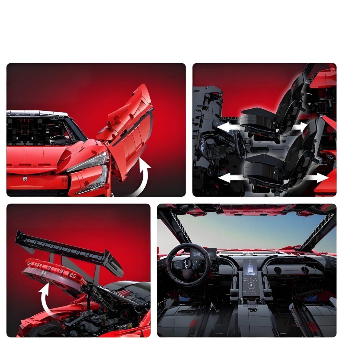 C61505 1:8 The Ferrari Laferrari  4739PCS - Image 5