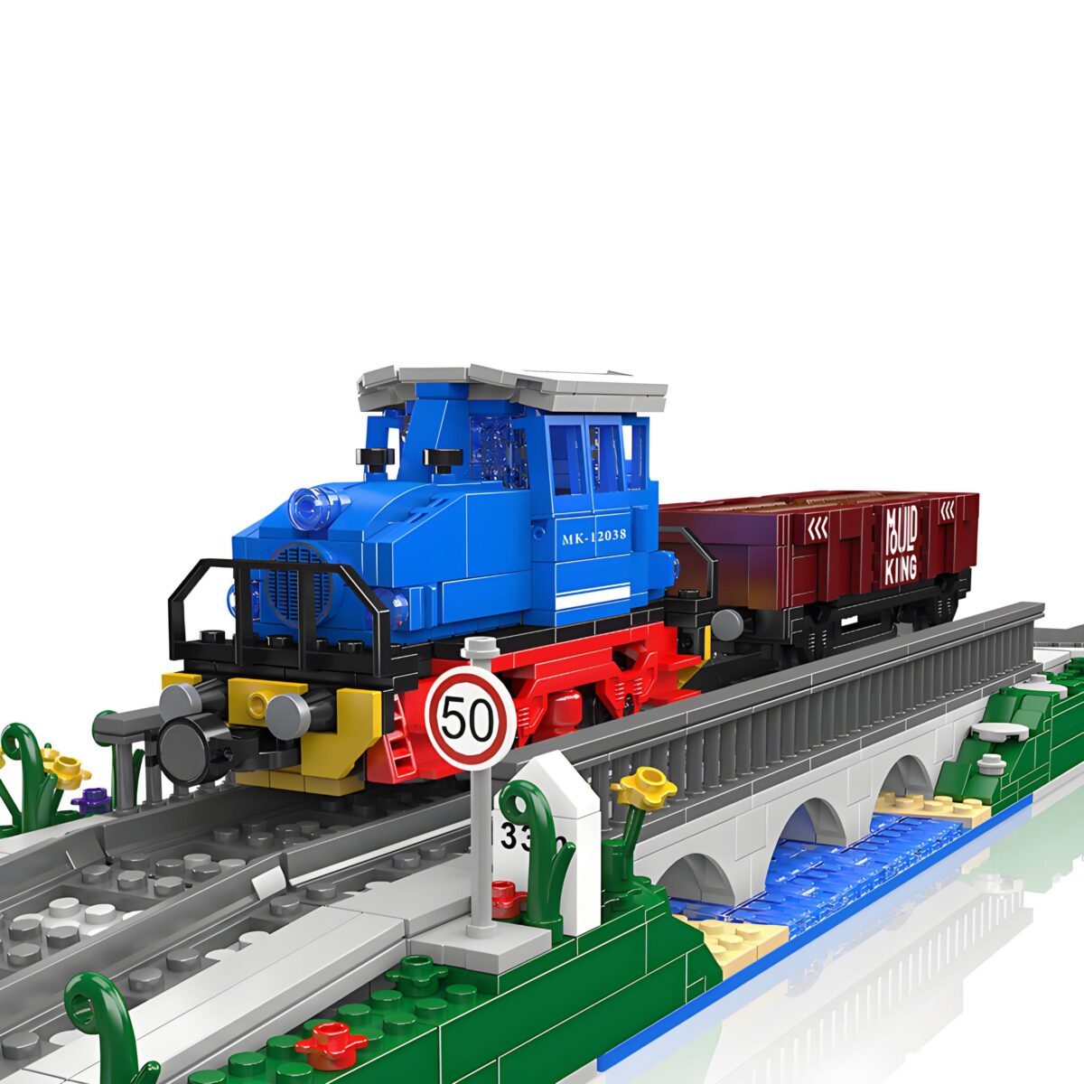 Mould King MK12038  The ESU KG230 Diesel locomotive  1117PCS - Image 1