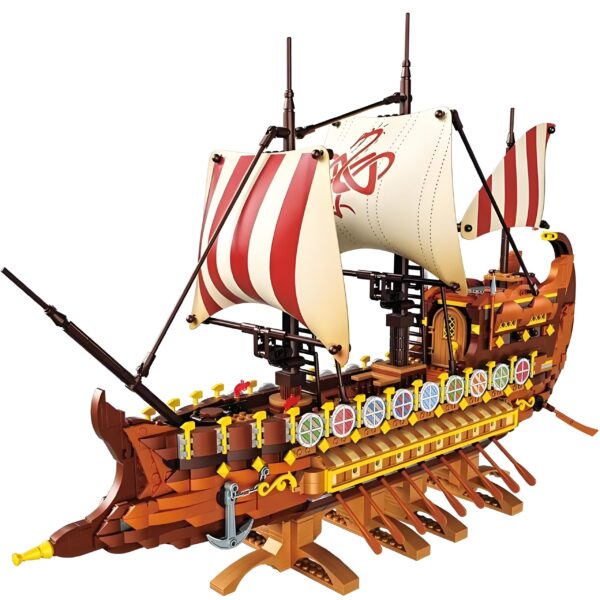 BK33303  The Ancient Warship  2073PCS