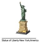 WG5227 The Statue of Liberty Minibrick 1577PCS - Image 4
