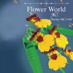 MK24009 The Flower World:Dancing-Doll Orchid   237PCS - Image 2