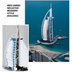 WG5220 The Dubai Sailing Hotel Minibrick 1307PCS - Image 3