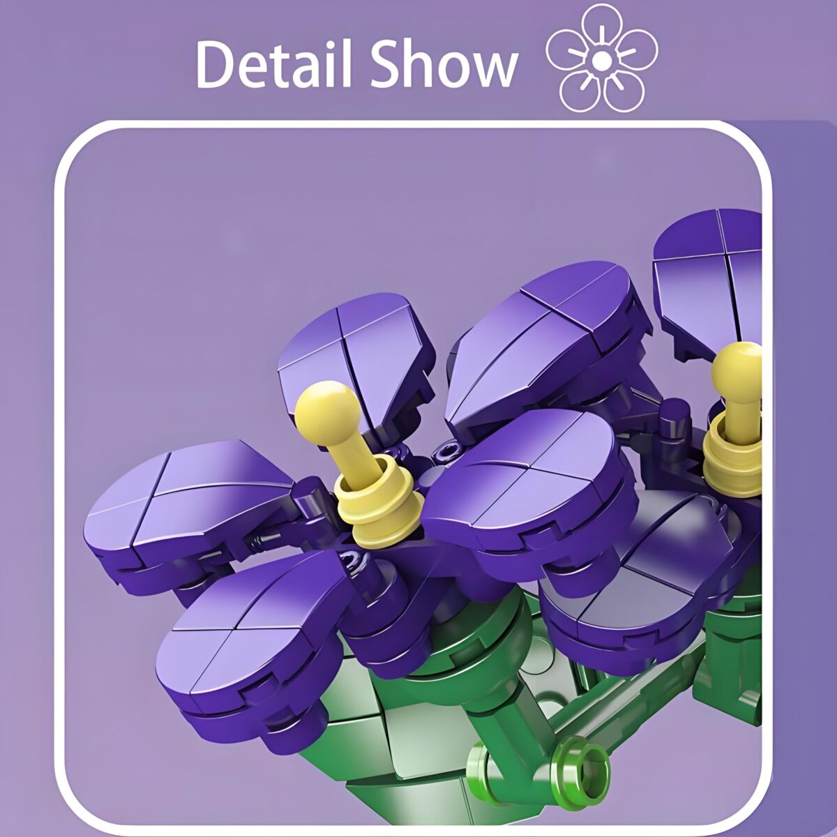 MK24014  The Flower World:Violet   145PCS - Image 4
