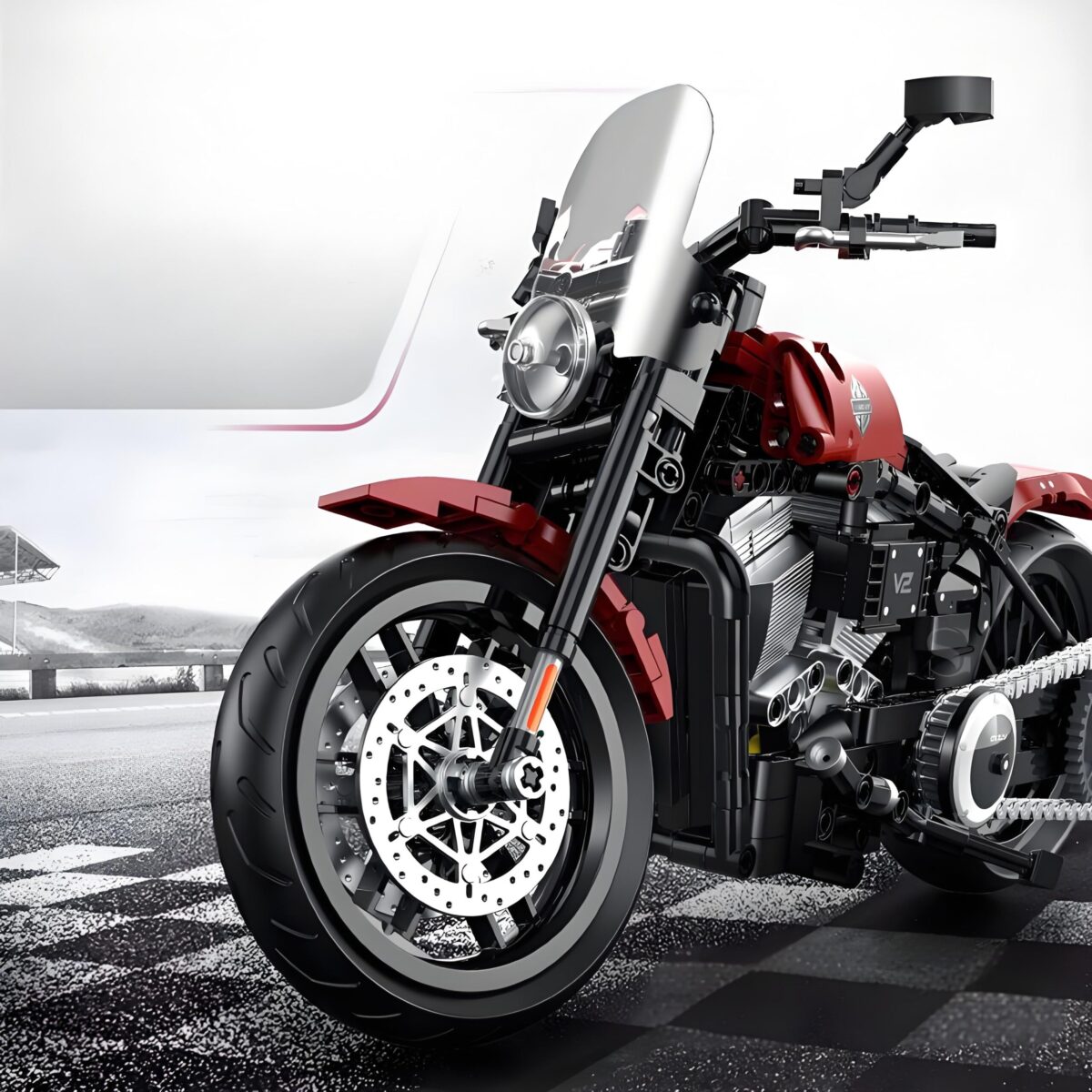 SG60534 1:8 The Softail Commander 542PCS - Image 2