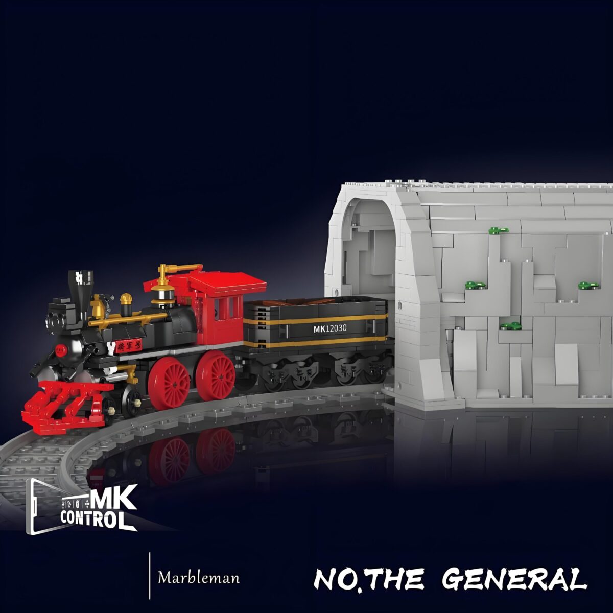 Mould King MK12030 The World Railroad Series: General  977PCS - Image 2
