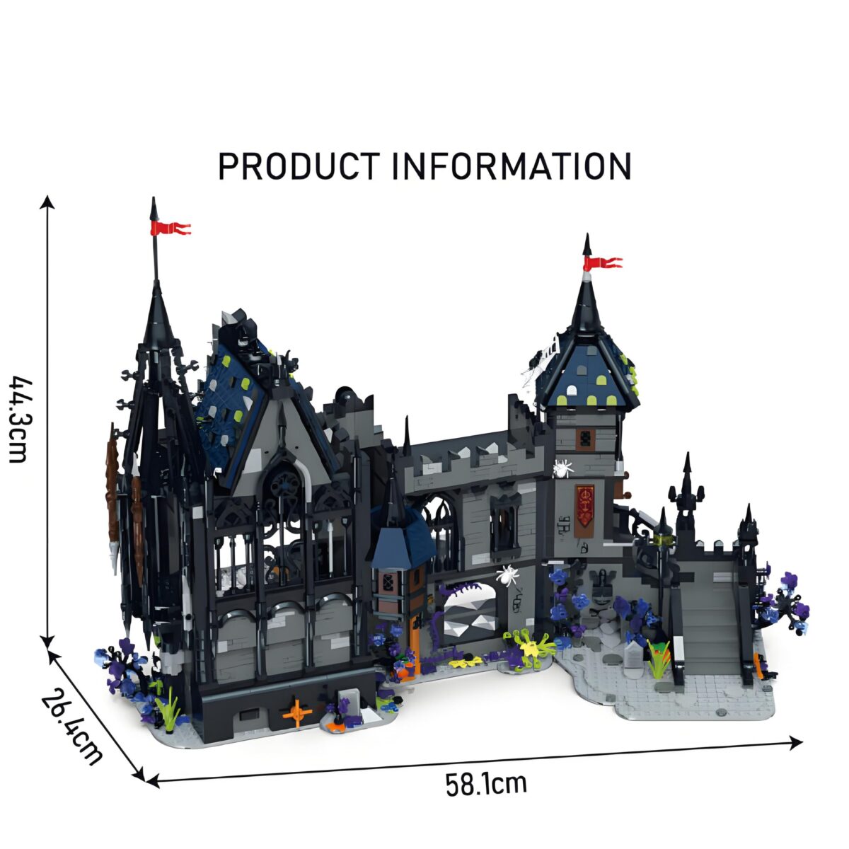 JD099  The Dracula Castle  3007PCS - Image 4