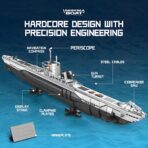 REO 33050  The Undersea Boat Next-Generation Strategic U-Type Submarine  3987PCS - Image 6