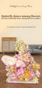 MY97152  The Floral Biomimicry: Butterflies Dancing Among Flowers  2166PCS - Image 3