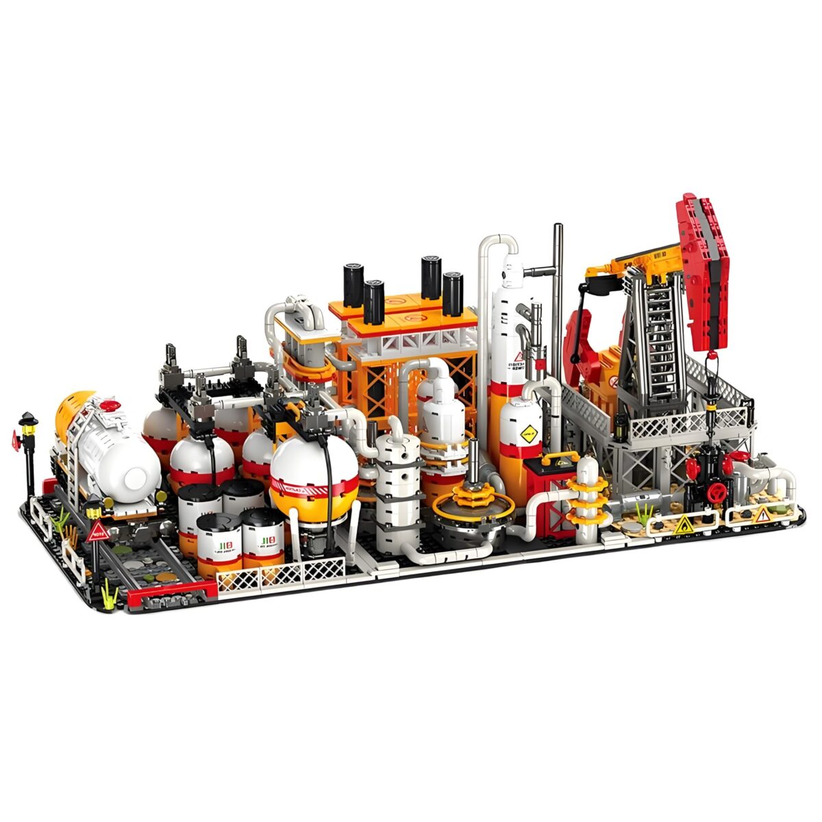 JJ9221-9222-9223 The Industrial Oil Refinery Complex  2142PCS - Image 1