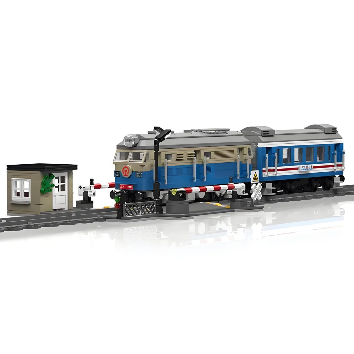 Mould King MK12022 The World Railway DF4B Diesel Locomotive  1212PCS - Image 1