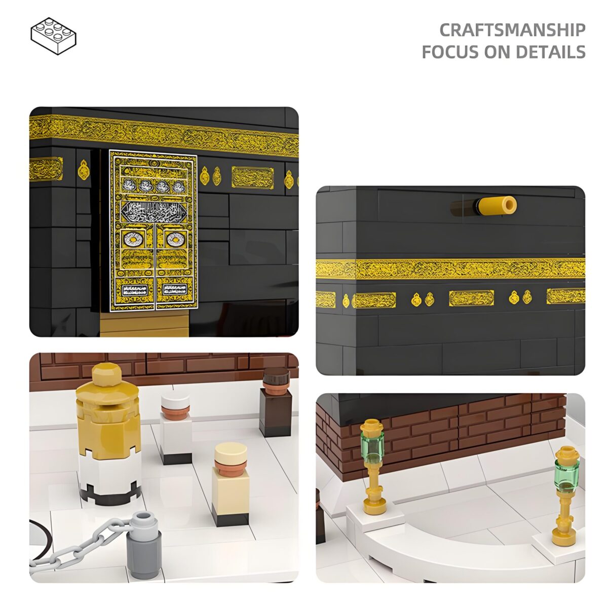 WG4226 The Mosque Kaaba of Mecca Minibrick 446PCS - Image 3