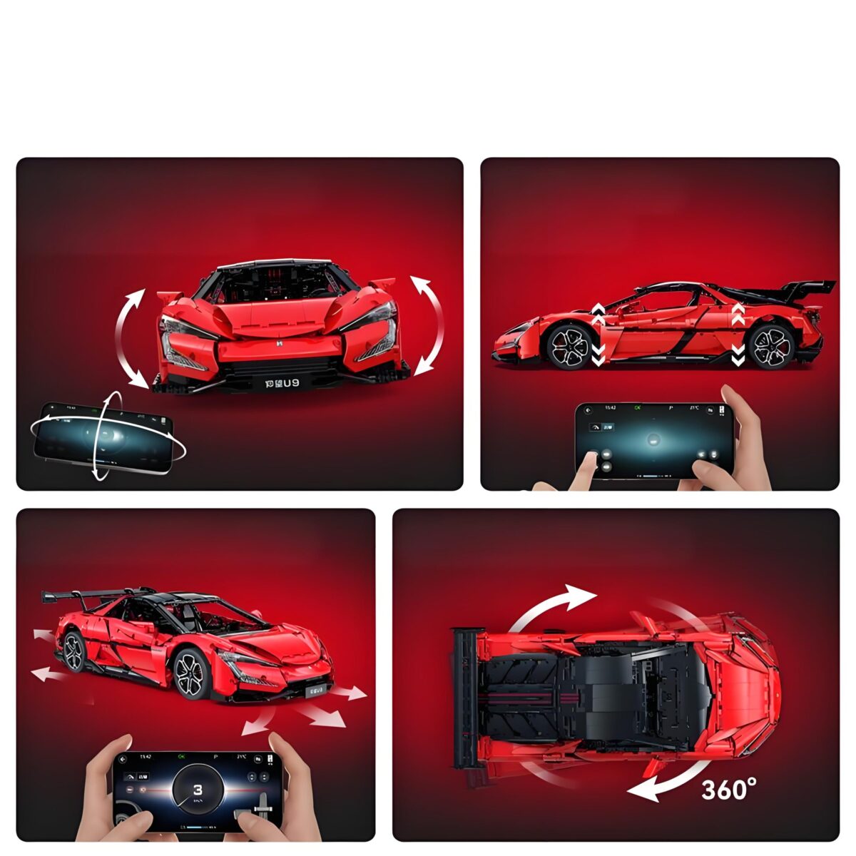 C61505 1:8 The Ferrari Laferrari  4739PCS - Image 6