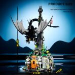 DK 7069 The How to Train Your Dragon the City of Taming Dragons  998PCS - Image 4