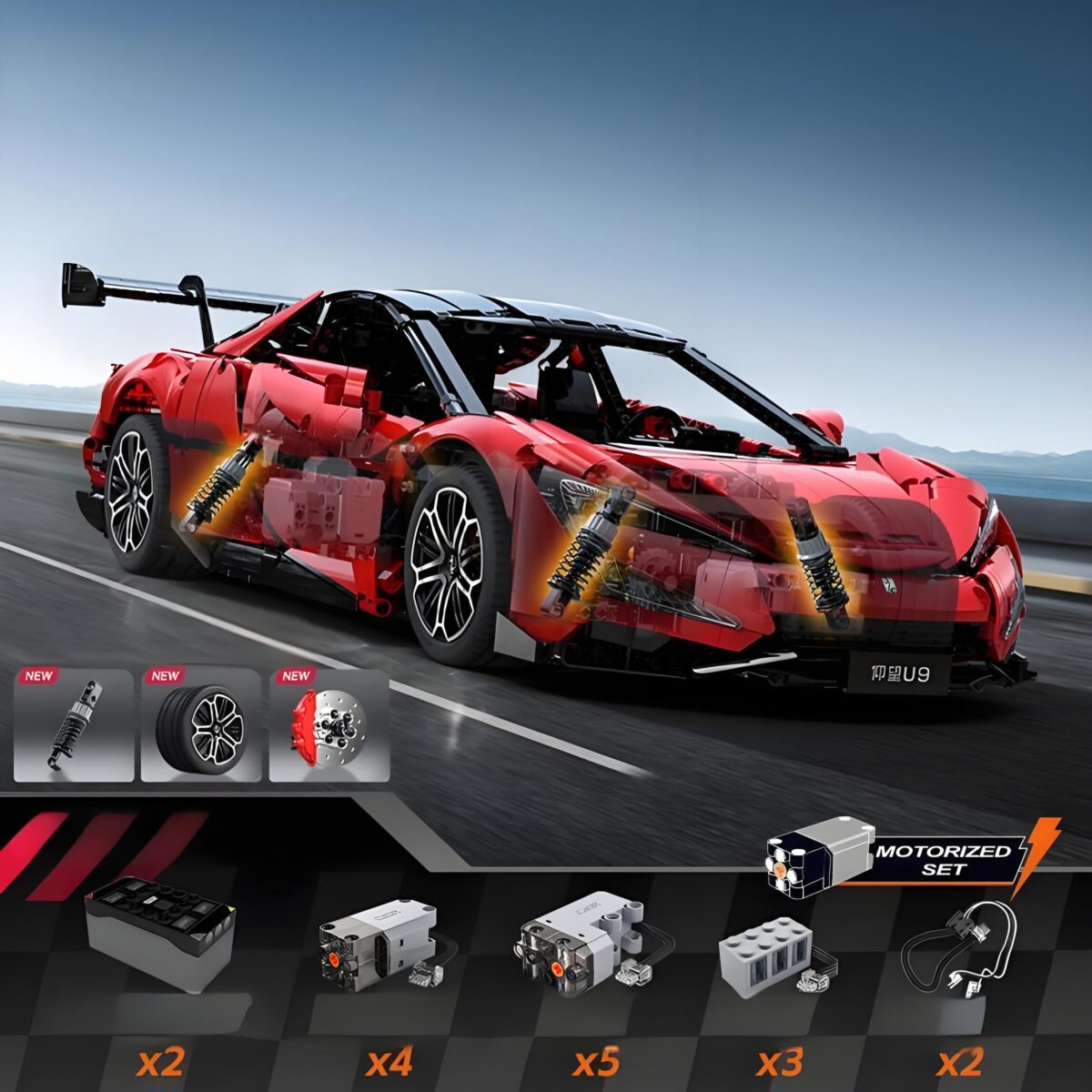 C61505 1:8 The Ferrari Laferrari  4739PCS - Image 3