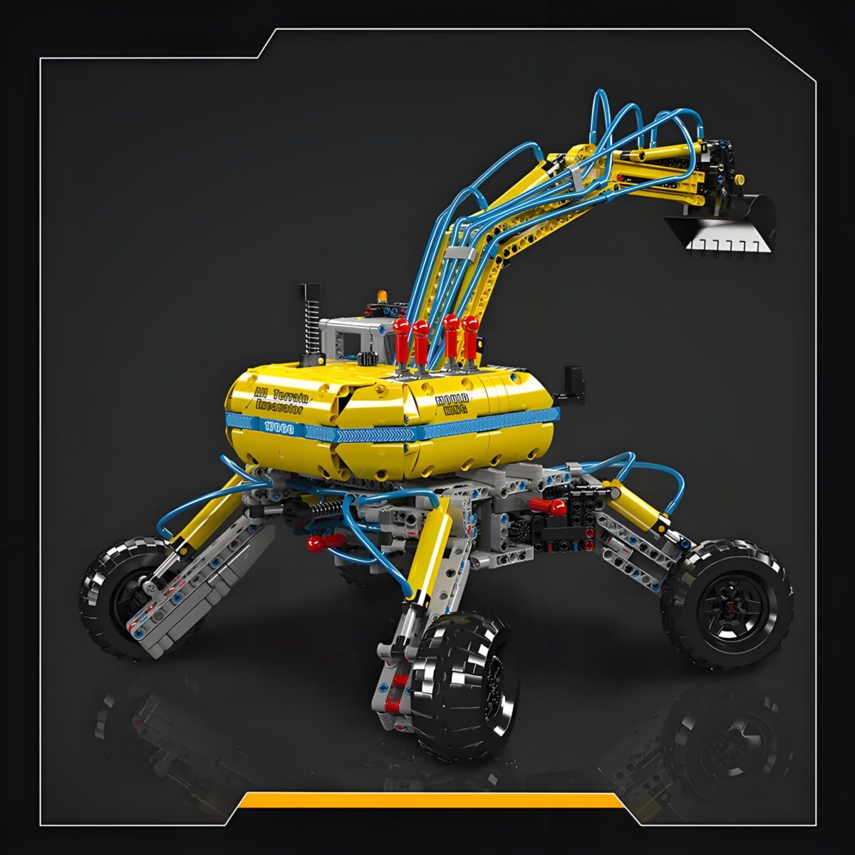 MK17060 The Pneumatic All-Terrain Excavator  1392PCS - Image 2