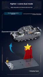 M38-B1234 1:35 The Model Play Zone: ZTZ-99AS Main Battle Tank Metal Paint  1079PCS - Image 5