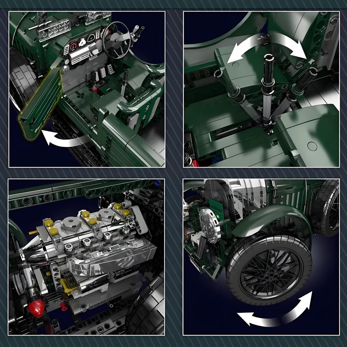 MK 13191 The Bentley Blower  3918PCS - Image 4