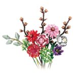 PANLOS 655002  The Bouquet  1237PCS