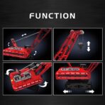 MK15070 The MK Crawler Crane In Red 1292PCS - Image 3